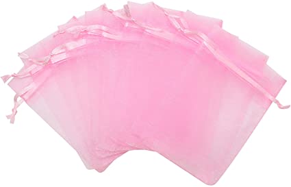 100Pcs Sheer Organza 