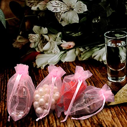 100Pcs Sheer Organza 