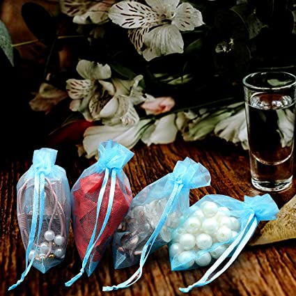 100Pcs Organza Bags 3